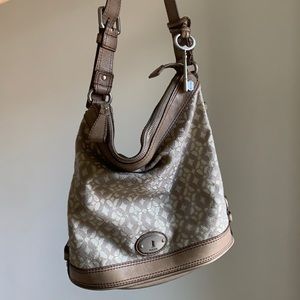 Fossil Bucket Bag